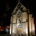 Loretto Chapel Illuminated