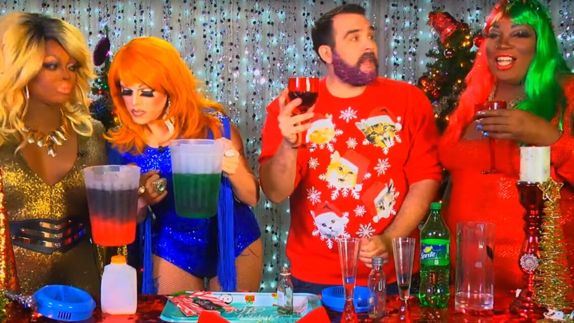 Hey Qween! Holiday Highlight: Morgan McMichaels & Mayhem Miller’s Ratchet Holiday Cocktails