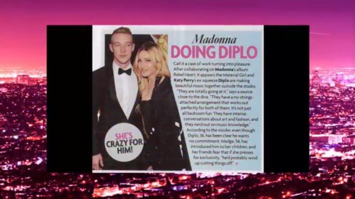 Extra Hot T: Madonna Dating Diplo?