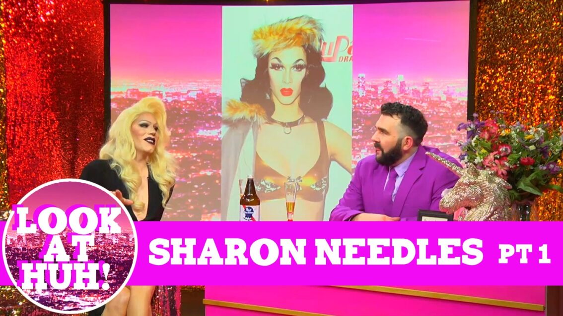 Sharon Needles: Look at Huh SUPERSIZED Pt 1 on Hey Qween! with Jonny McGovern