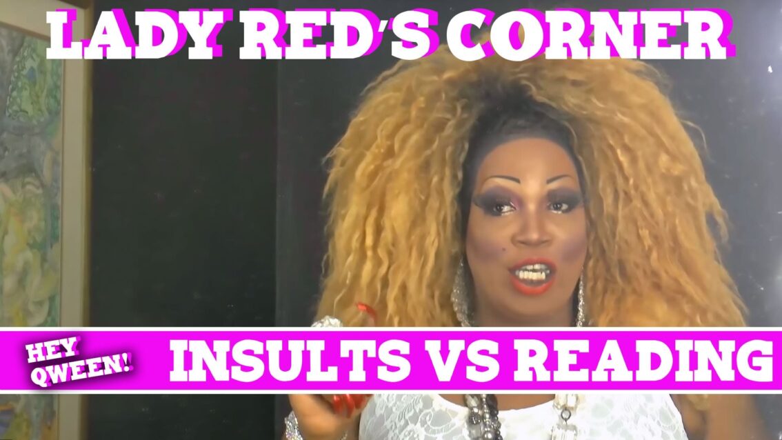 Lady Red’s Corner: Insults VS Reading