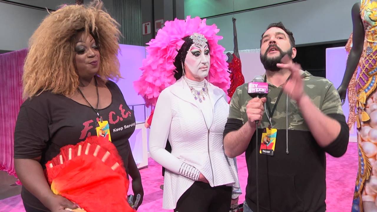 Sister Roma from Rupaul’s DragCon 2016 on Hey Qween Live