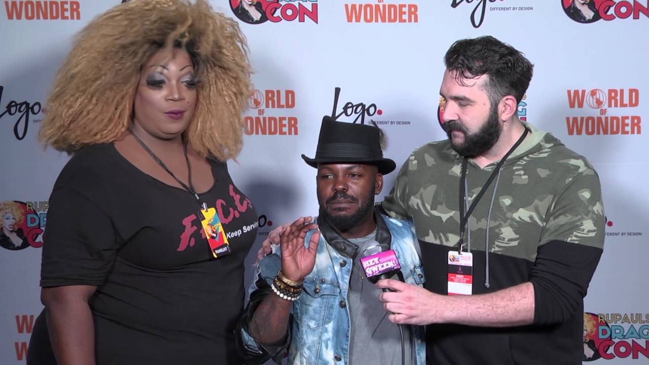 Larry Sims from Rupaul’s DragCon 2016 on Hey Qween Live