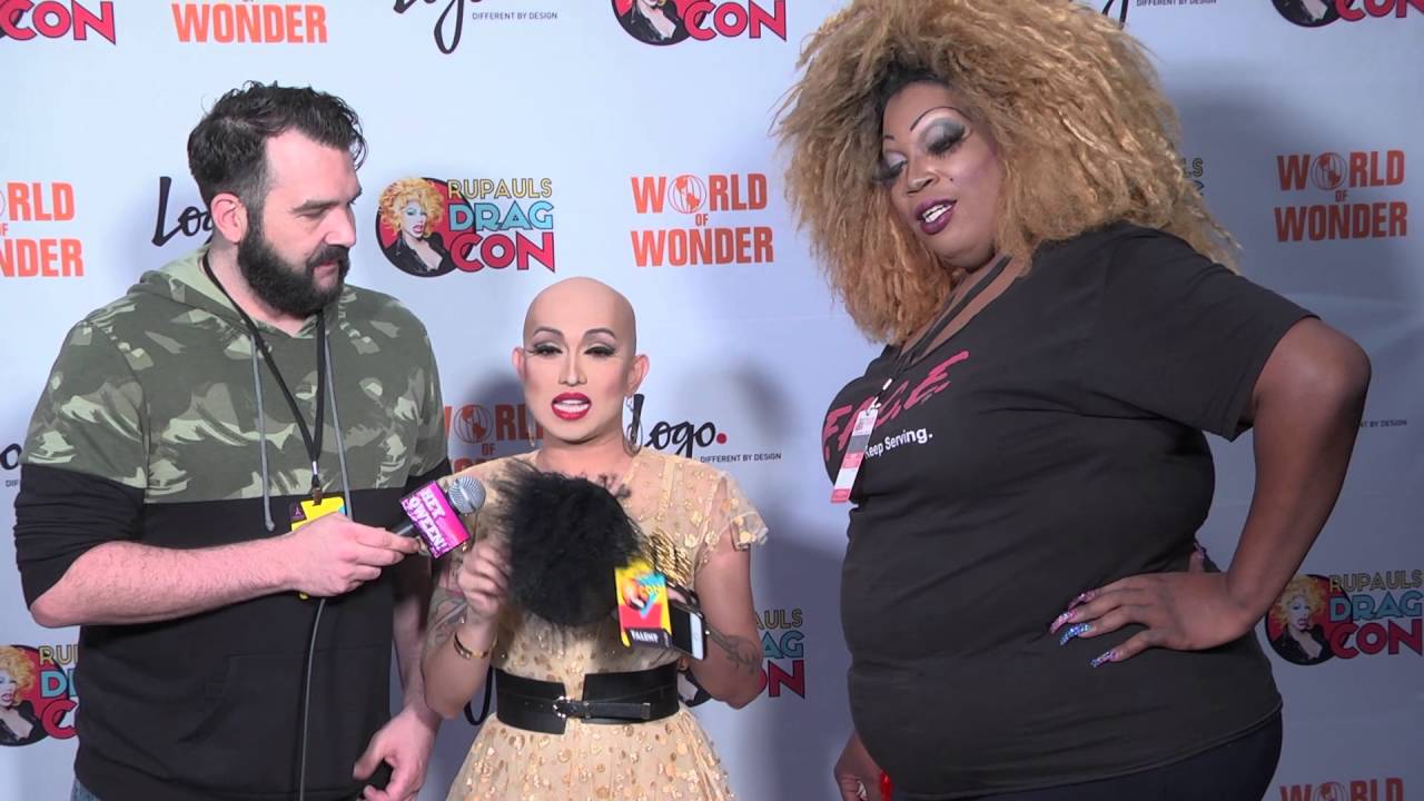Ongina from Rupaul’s Drag Con 2016 on Hey Qween Live
