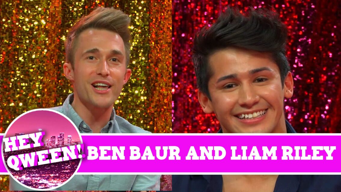 Cockyboys’ Liam Riley and Actor Ben Baur on Hey Qween with Jonny McGovern