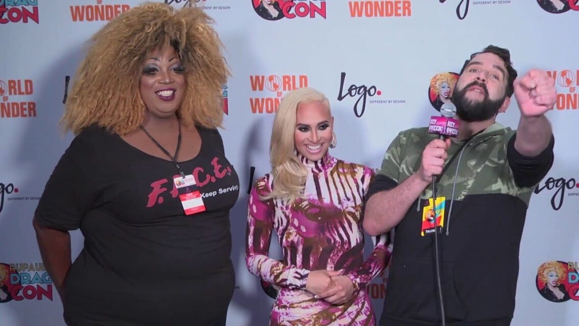 Naysha Lopez from Rupaul’s DragCon 2016 on Hey Qween Live