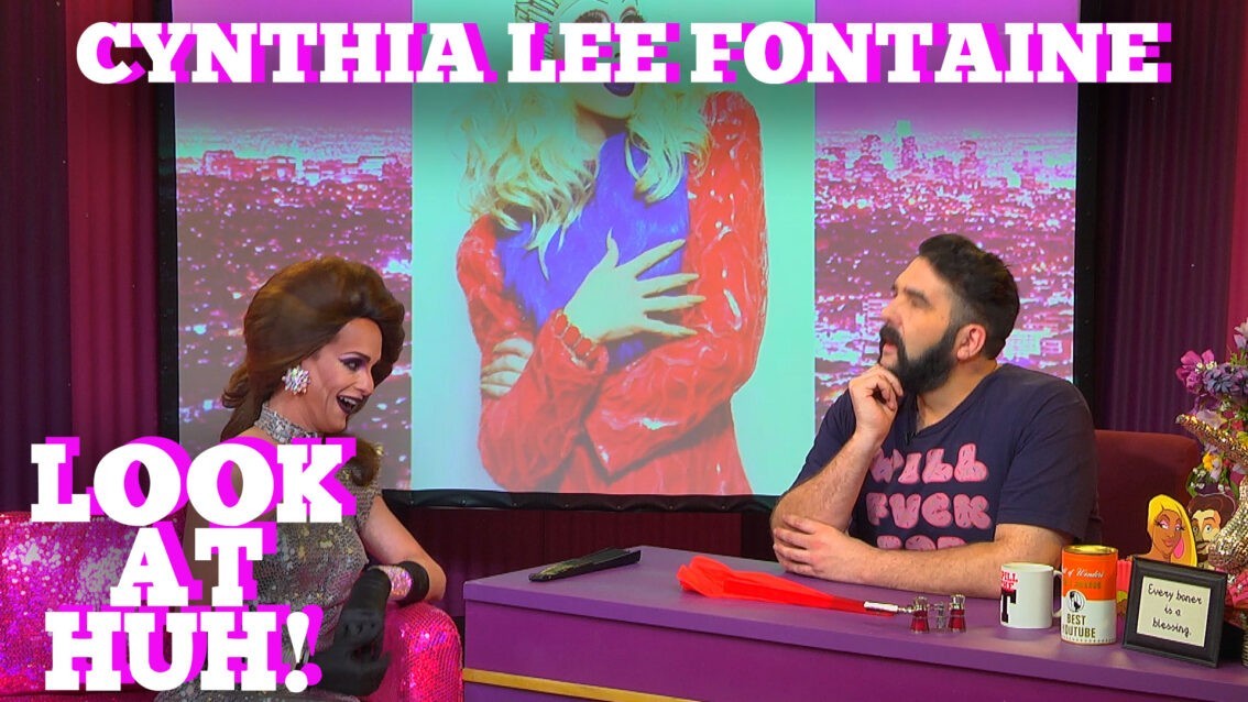 CYNTHIA LEE FONTAINE on LOOK AT HUH!