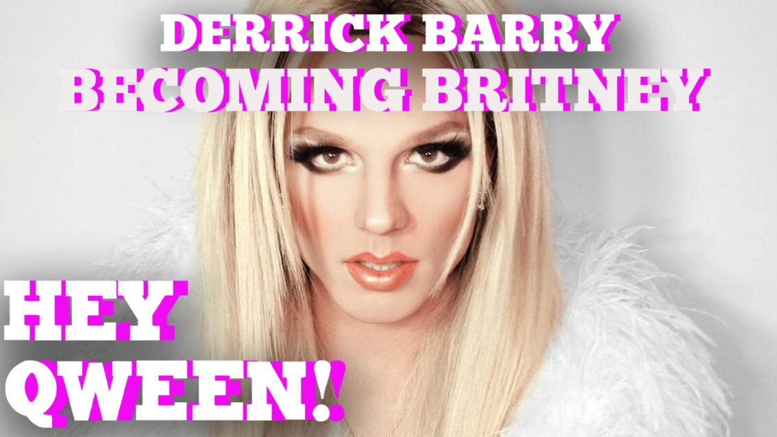 Derrick Barry On His First Time In Britney Spears Drag: Hey Qween! HIGHLIGHT!