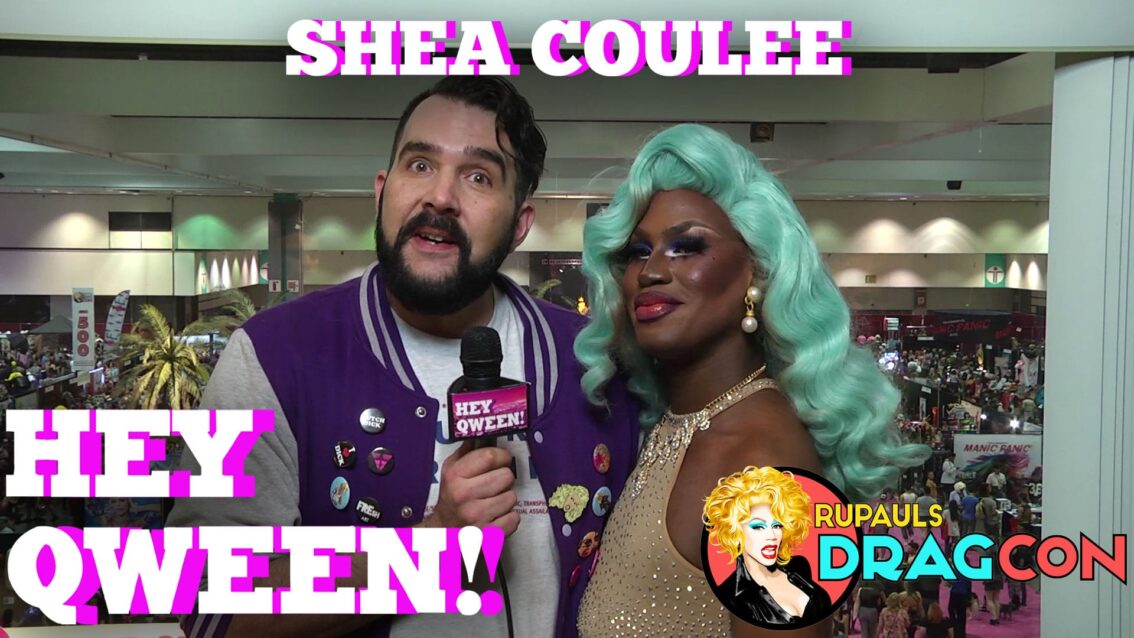 Shea Coulee at DragCon 2017! on Hey Qween!