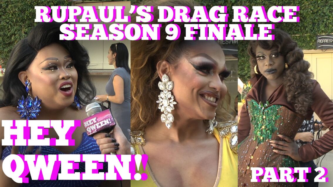 BOB, JIGGLY, MARIAH and MORE! on the RuPaul’s Drag Race Season 9 Live Finale Red Carpet!