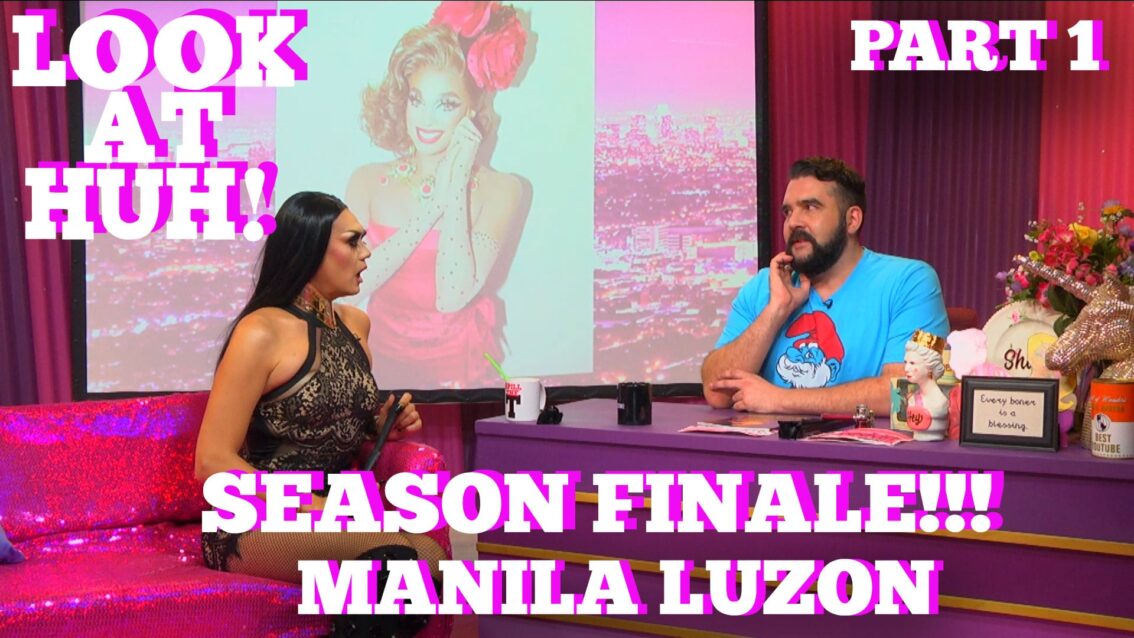 Rupaul’s Drag Race All Star MANILA LUZON On SEASON 5 FINALE of LOOK AT HUH! Part 1