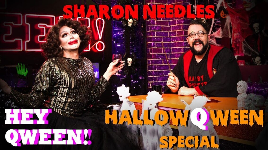 Sharon Needles on The Hey Qween! HalloQween Special With Jonny McGovern