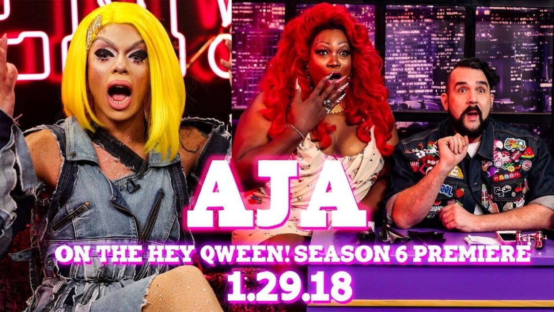 Aja on the Hey Qween Season 6 Premiere