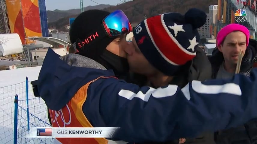 Gay Olympian Gus Kenworthy Makes History With Televised Kiss