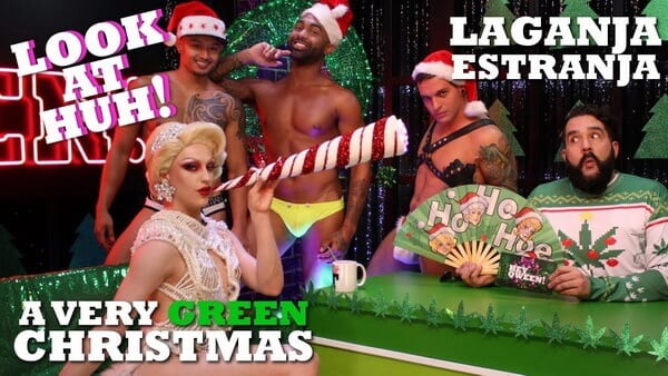 LAGANJA ESTRANJA on A Very Green Christmas Look At Huh! Special