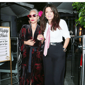 Lady Gaga Dines at Pump with Lisa Vanderpump on Us Weekly