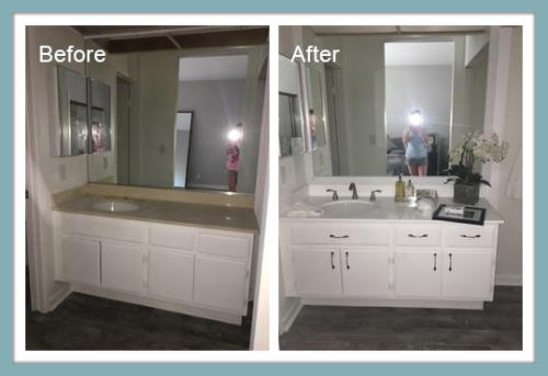 the home artisan before after 05 bathroom