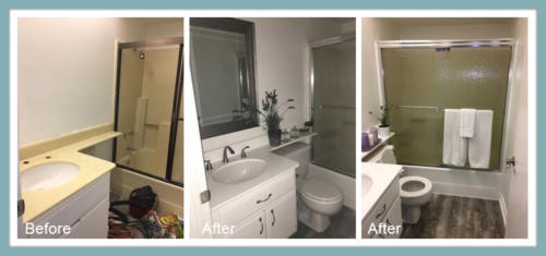 the home artisan before after 13 bathroom